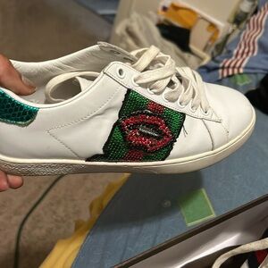 Used Gucci sneakers still can get some wear out of them just need clean